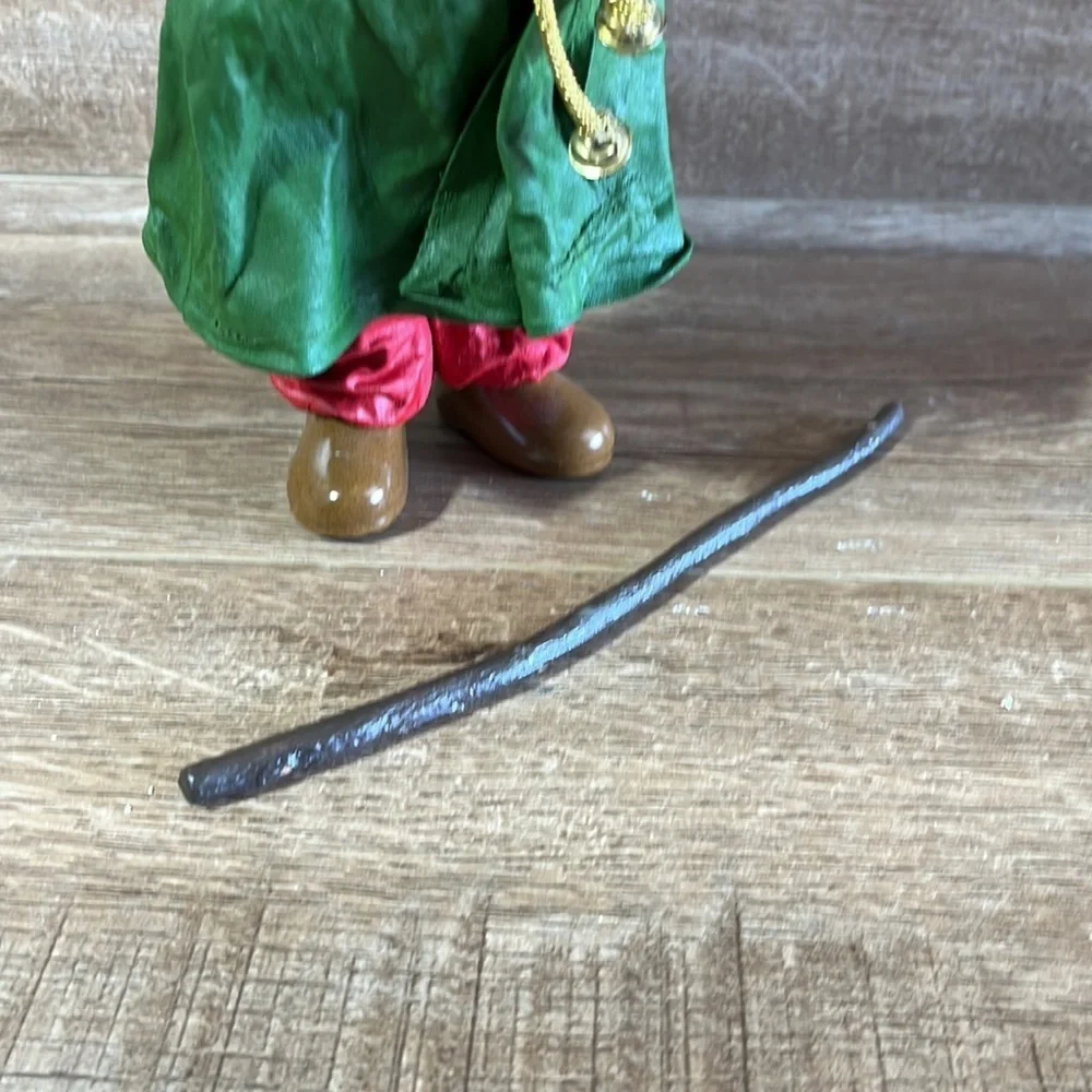 Clothtique Father Christmas Santa Figurine Bag 1990 Vintage Possible‎ Dreams